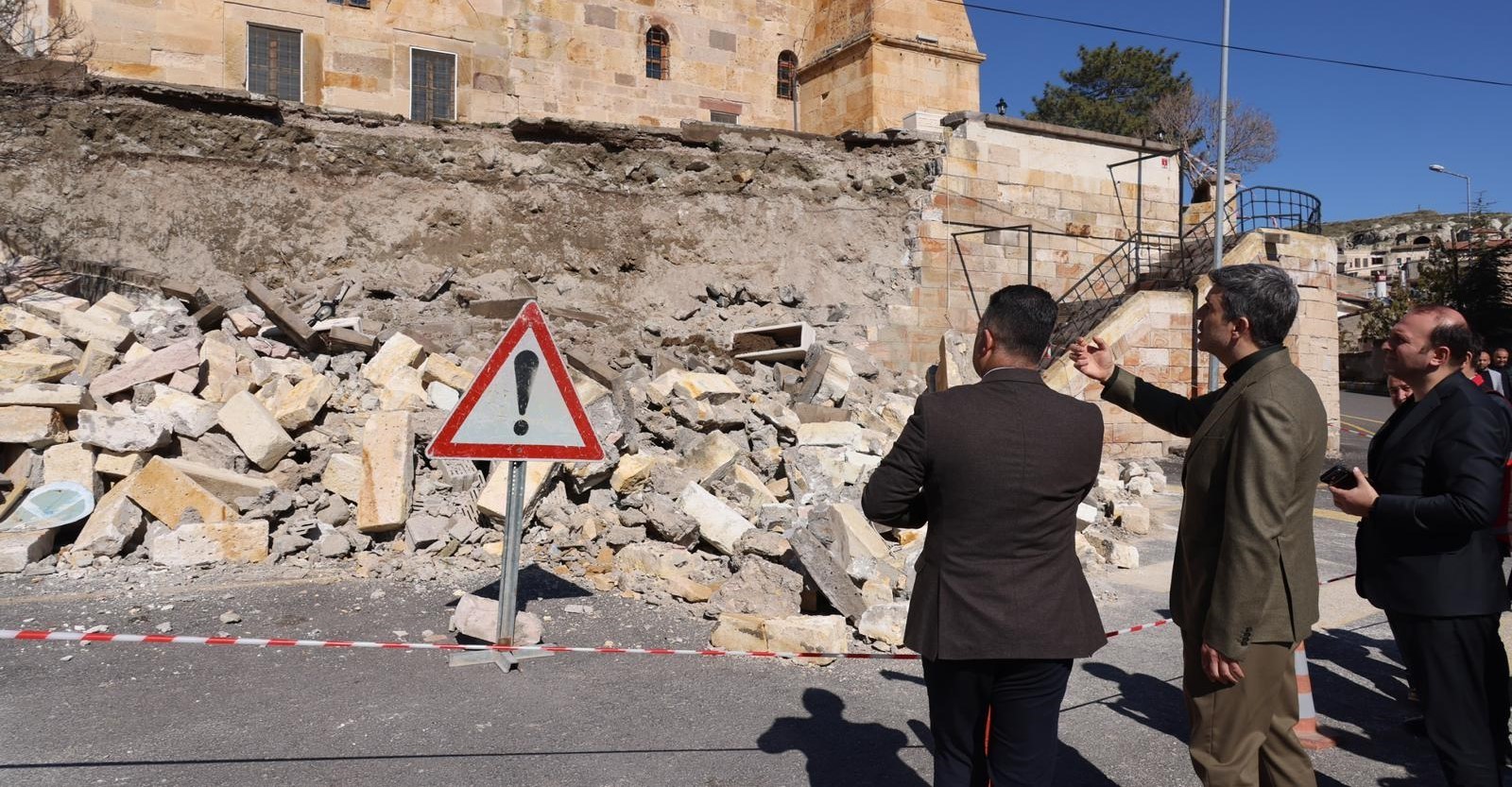 Kapadokya Alan Başkanı Aslanbay, Nar Camii Kebir’de incelemelerde bulundu