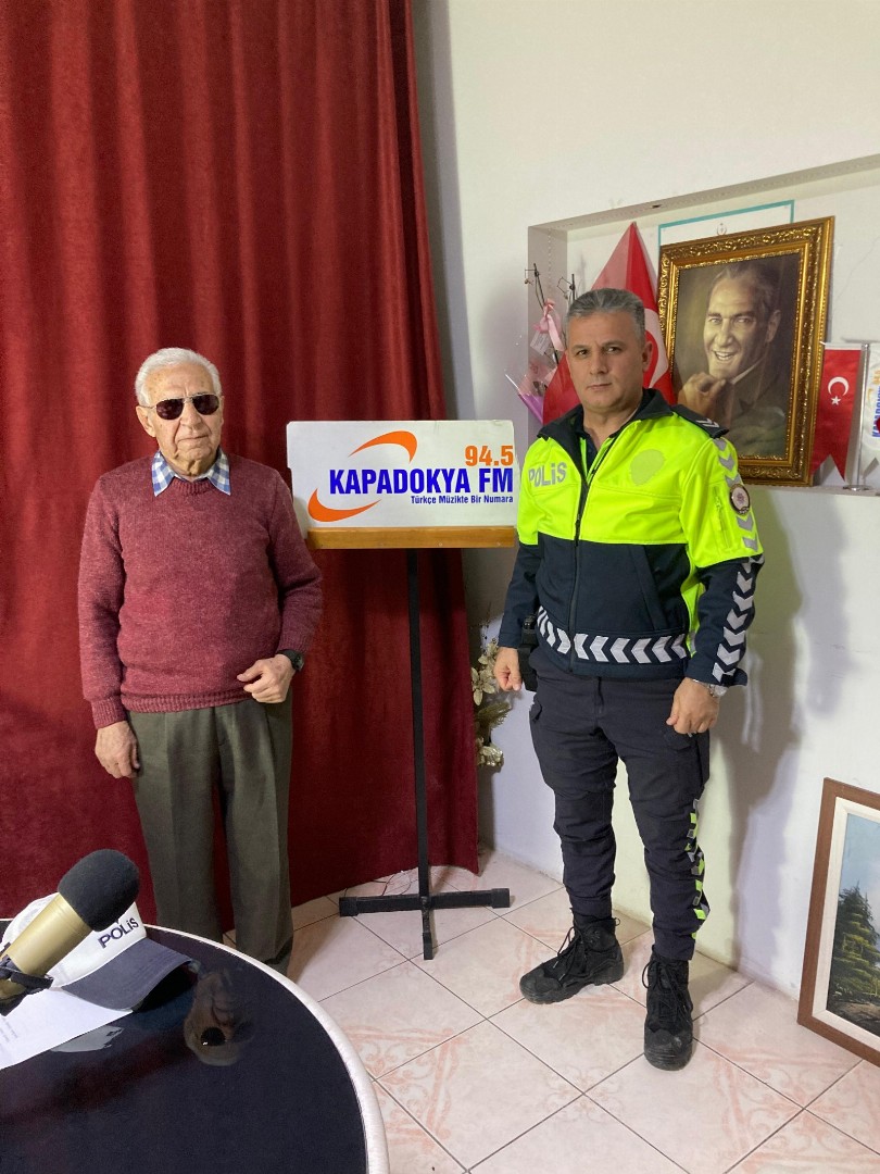 “Trafik Kıdemli Baş Polis Mehmet Yıldırım, Nevşehir’de Trafik Güvenliği Bilgilendirmesi Yaptı”