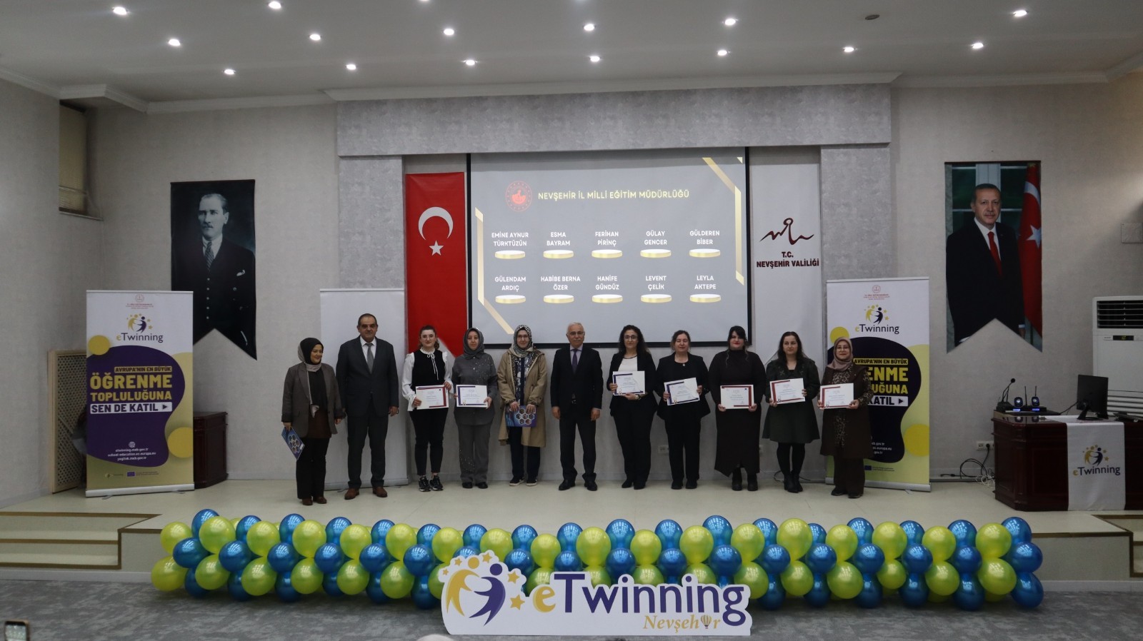 Nevşehir’de eTwinning Kalite Etiketi Ödül Töreni Düzenlendi