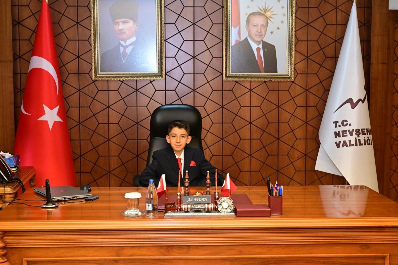 23 Nisan’da Nevşehir’de Anlamlı Makam Devri: Minik Valiler Görev Başında ?