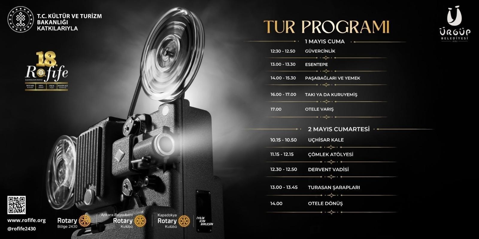 Kapadokya’da Sinemanın Zirvesi: 18. Rofife Kısa Film Festivali Başlıyor